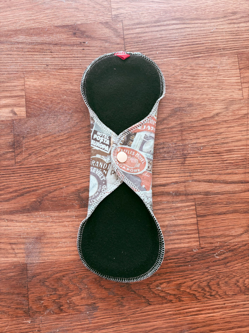 10” moderate flow cloth “but first, coffee”