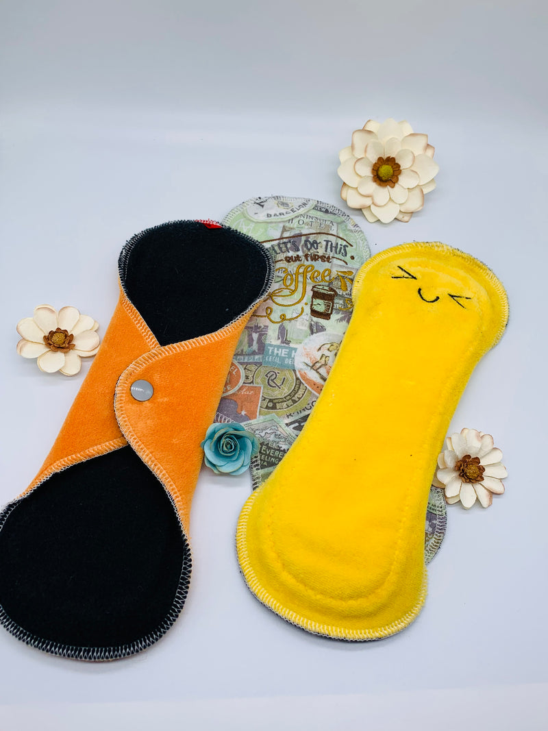 Trio of 10” embroidered pads