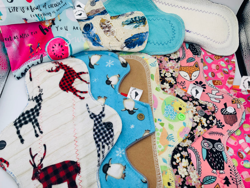 Ultimate cloth pad sampler set