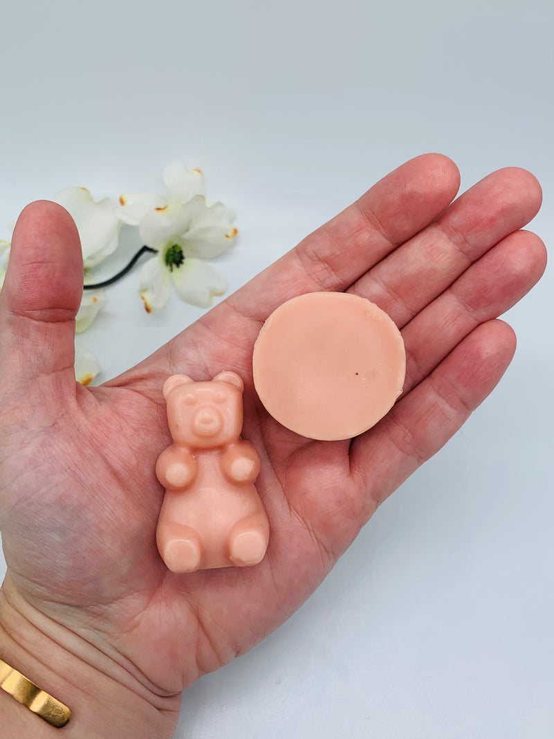 Rose facial solid lotion bars