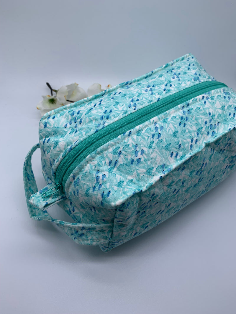 Blue Start me up set with wet bag and pad wrapper