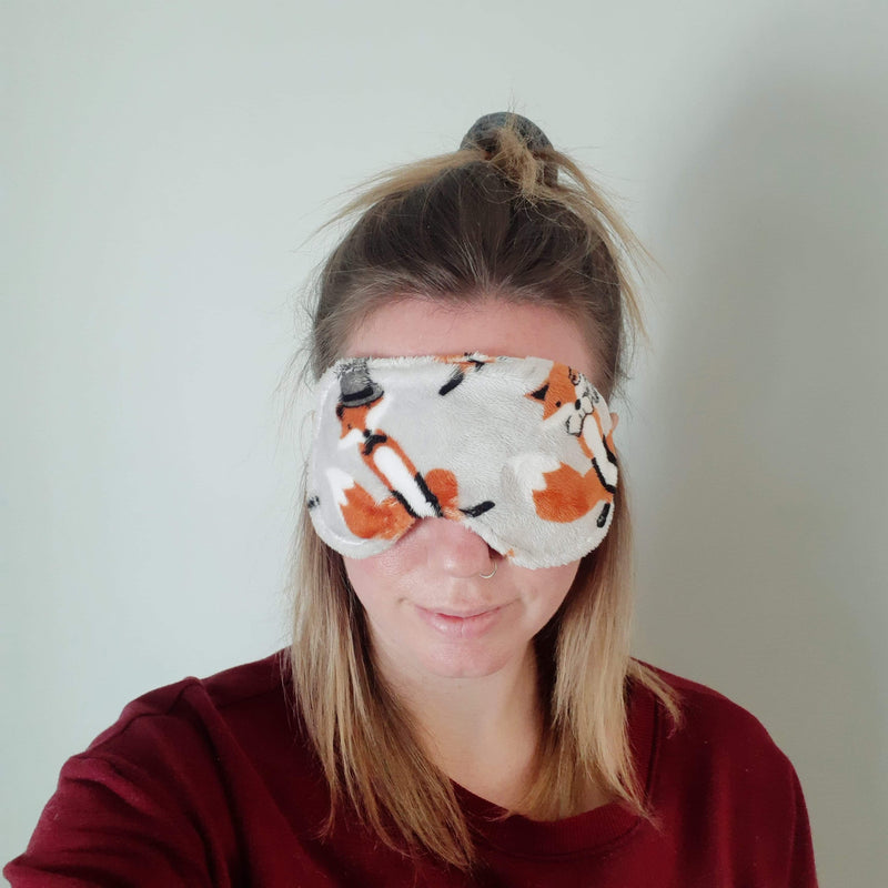 Sleeping beautifully “Deer Winter” Sleep Mask