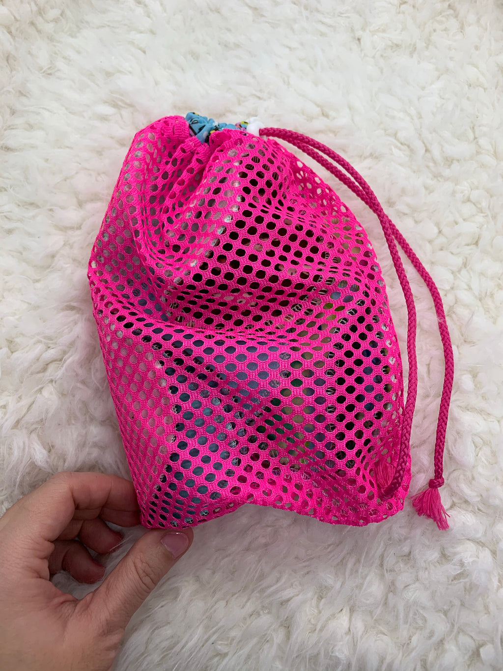 Mesh laundry bag