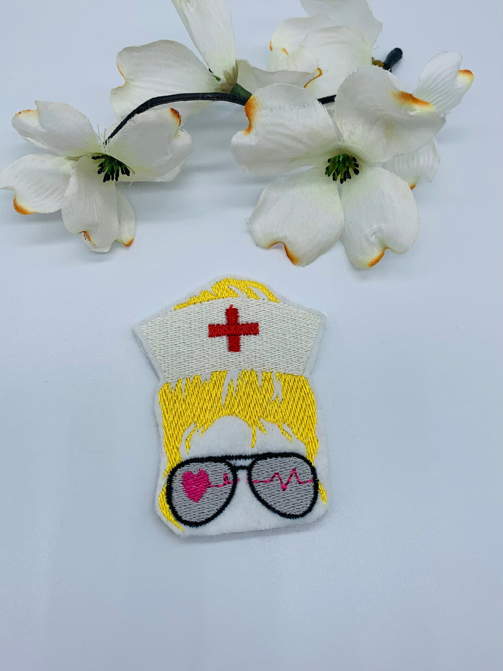 Blond nurse life Patch