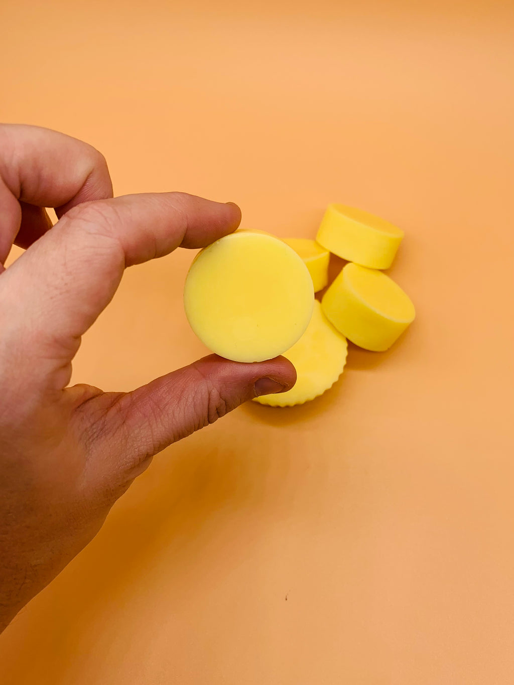 “Body Balm” solid lotion bars-banana