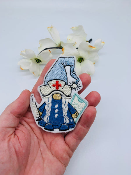 Gnome nurse Patch – Spoiled Sew Rotten