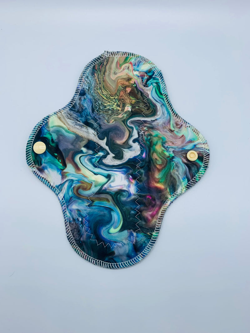 Light flow cloth reusable pad “abalone”