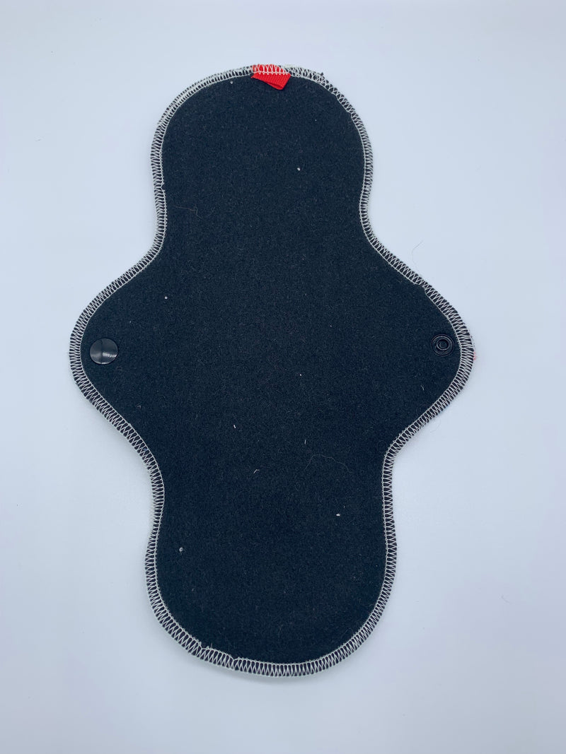 10” moderate flow cloth reusable pad “Deer Winter”