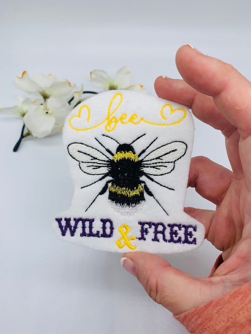 Bee Wild & Free Patch