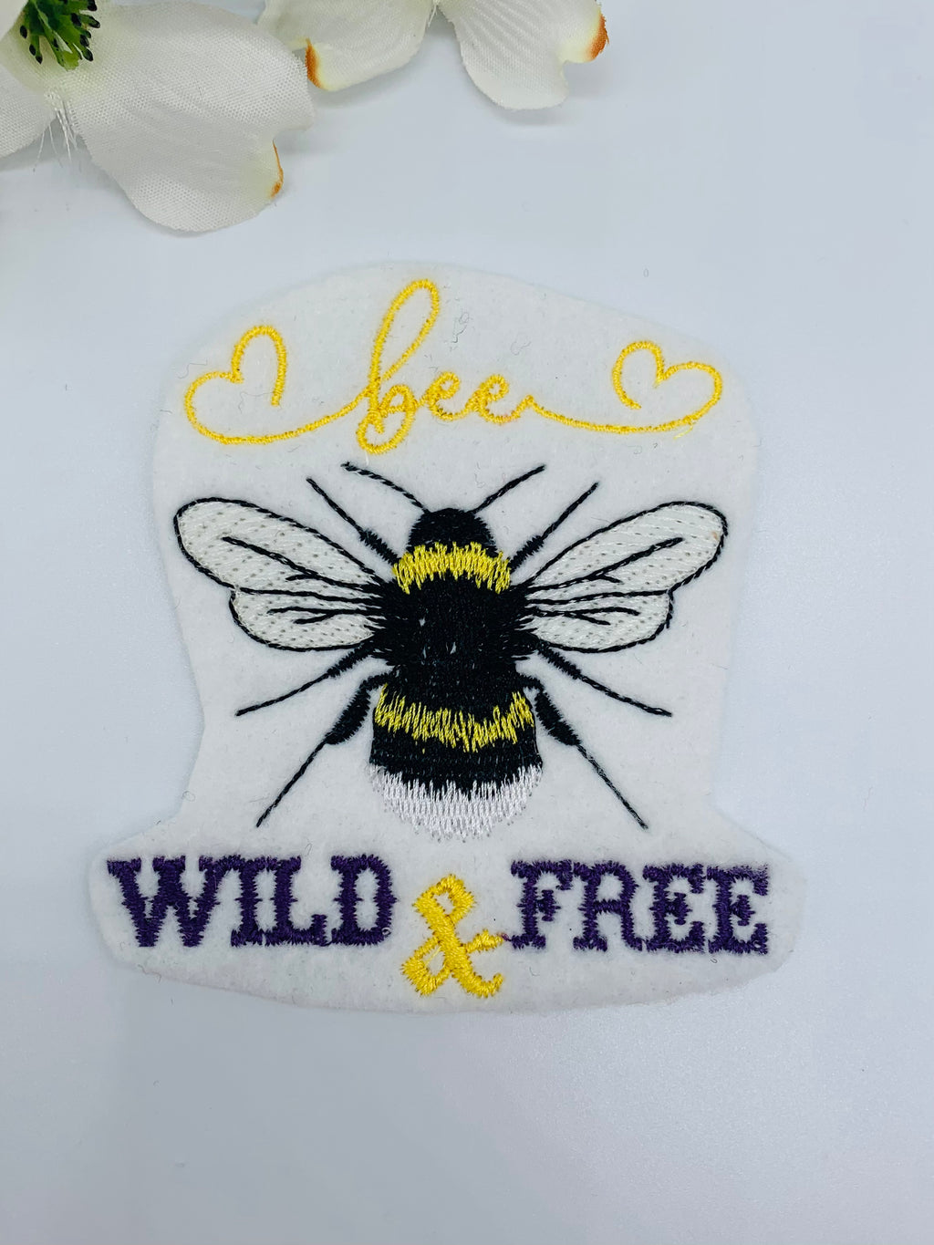 Bee Wild & Free Patch