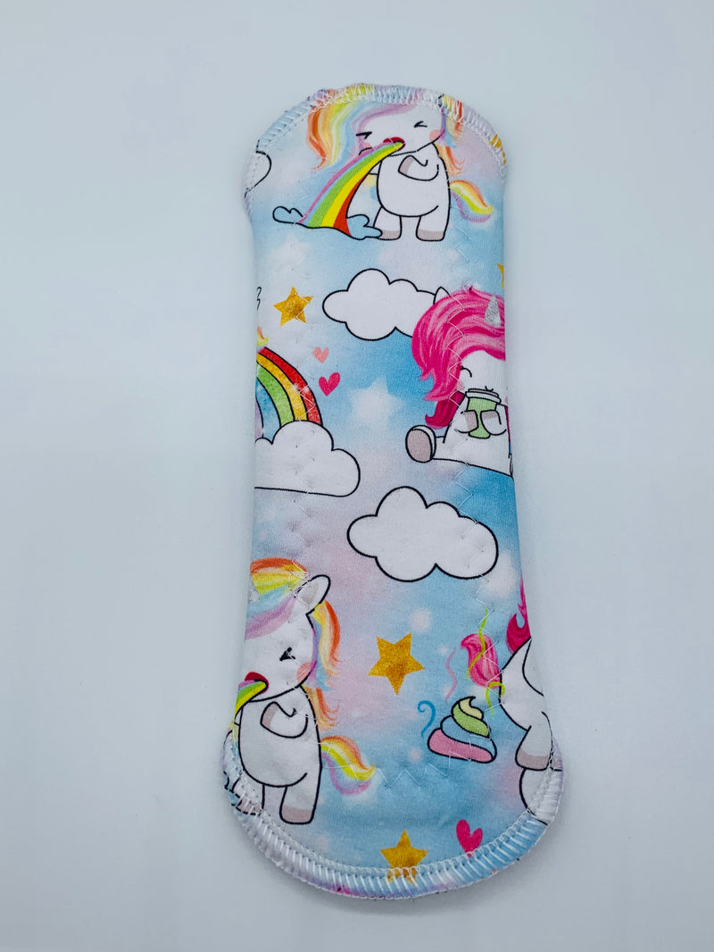 Light flow cloth reusable pad “Unicorn life”