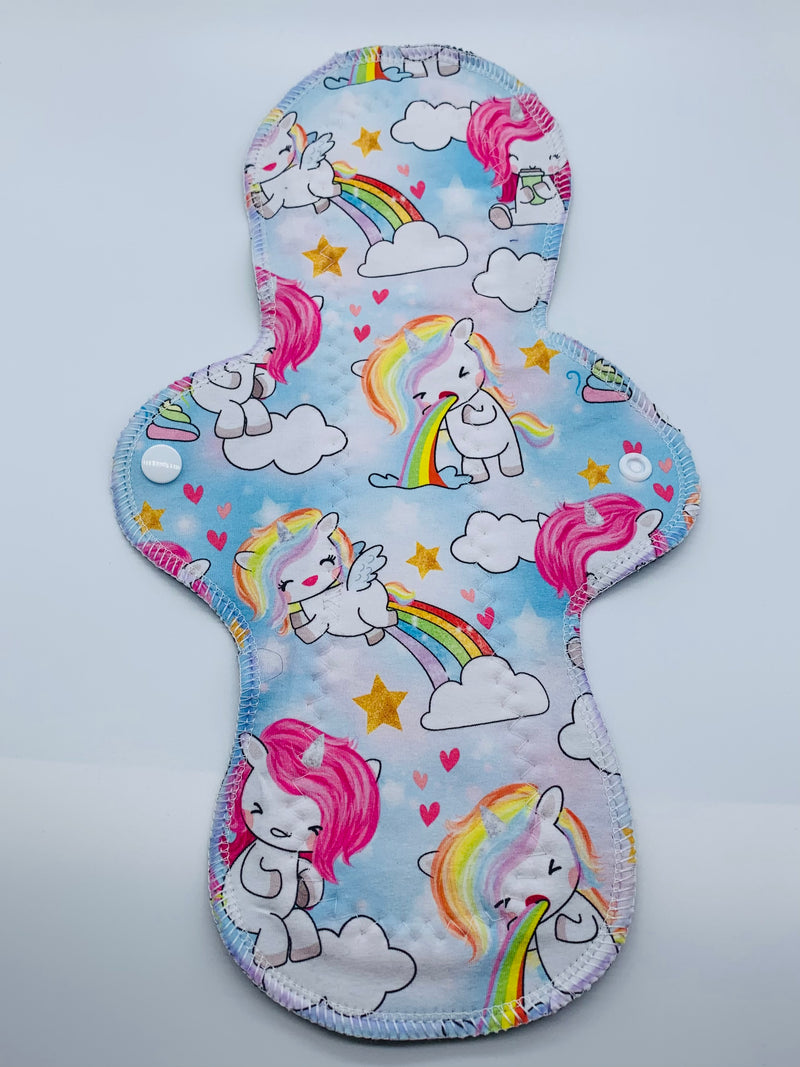 Light flow cloth reusable pad “Unicorn life”