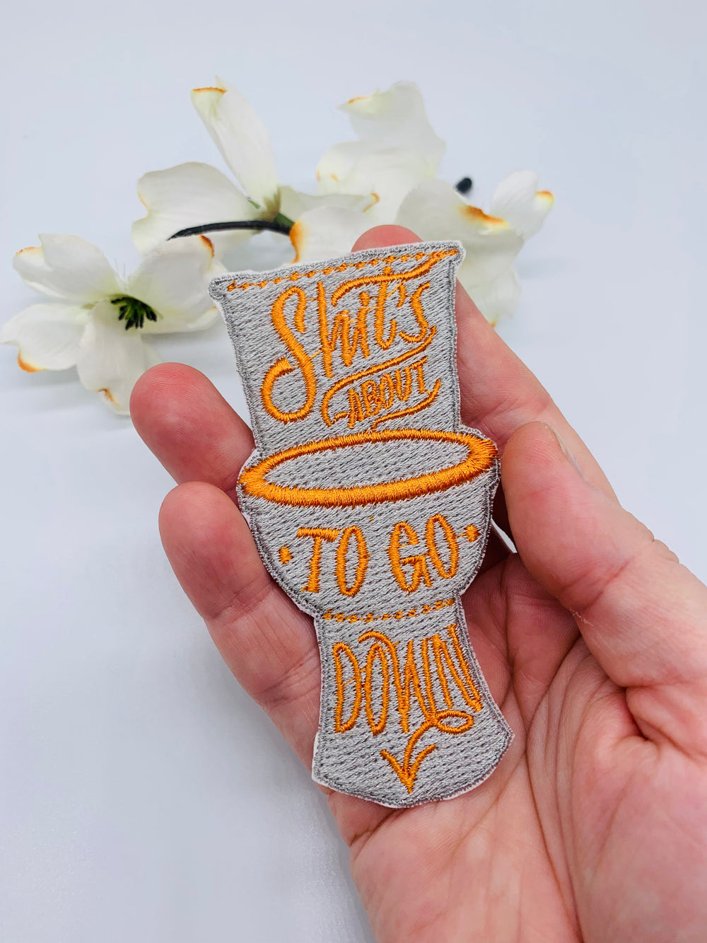 Orange letters