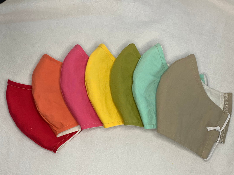 Cotton reusable face protection