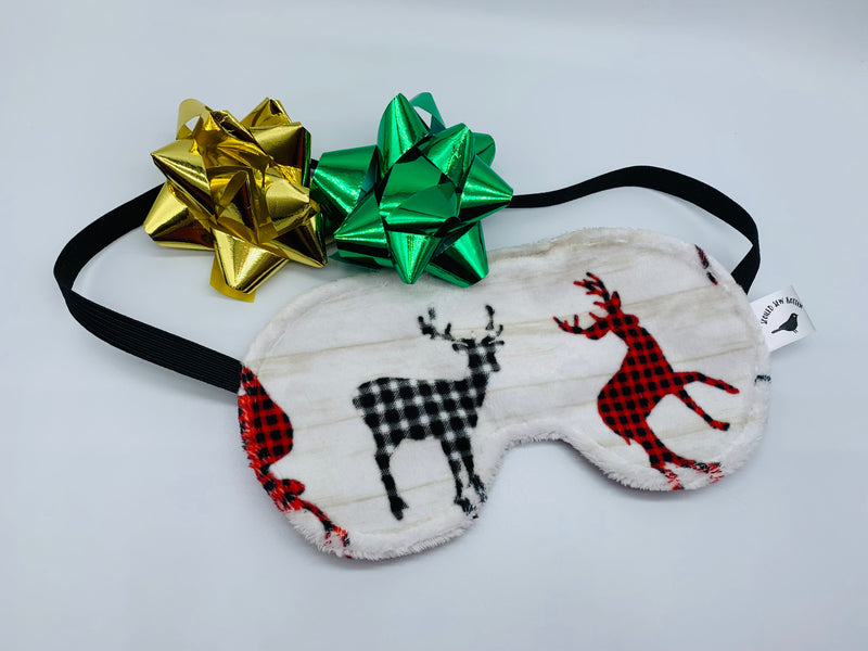 Sleeping beautifully “Deer Winter” Sleep Mask