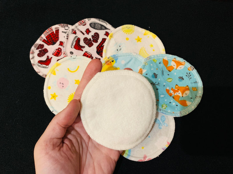 Set of 8 makeup rounds/nursing pads