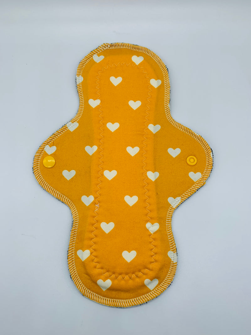 10” light flow cloth reusable pad “sunny love”